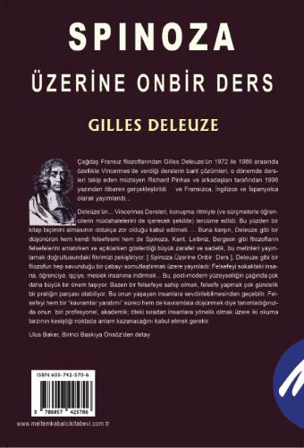 Spinoza Üzerine Onbir Ders